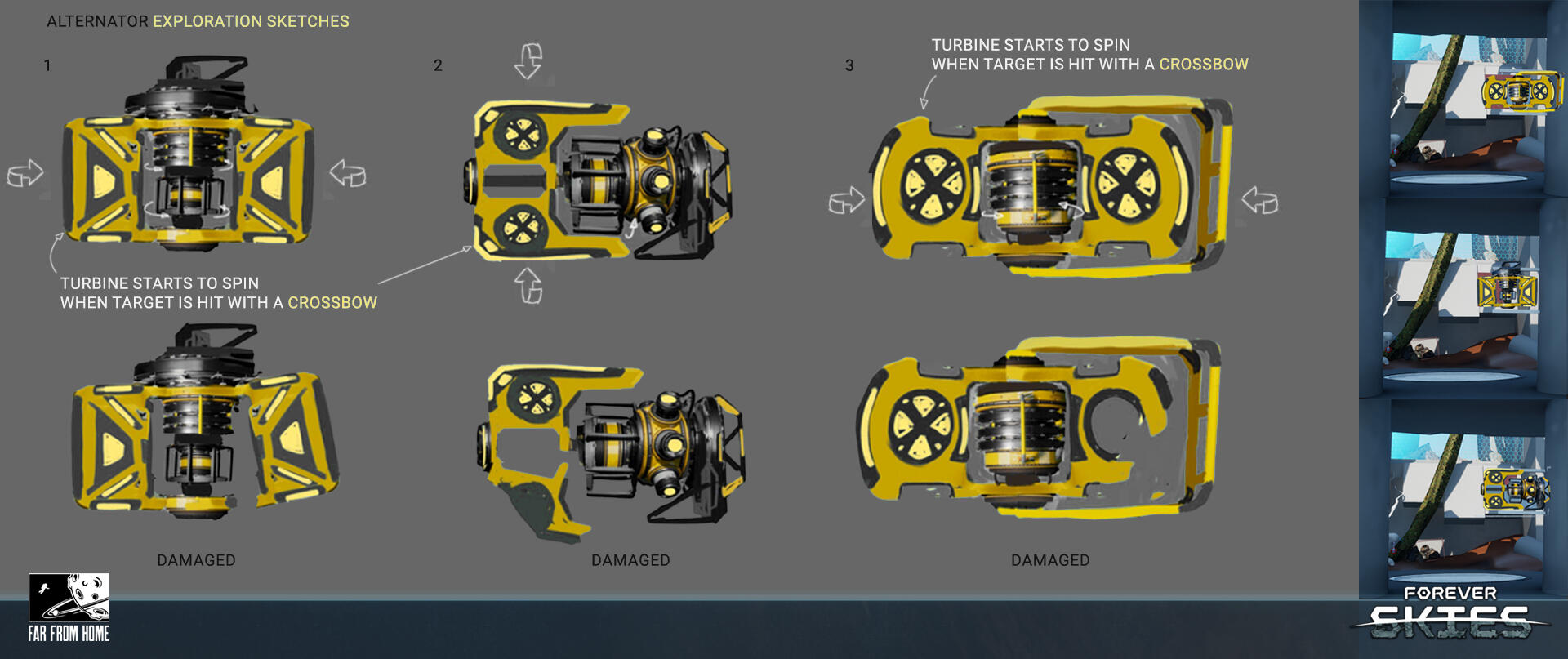 Alternator sketches